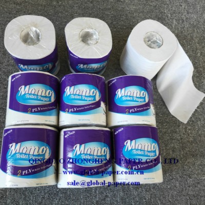 Mix wood pulp(Recycled) raw material Toilet Paper/ Tissue Paper