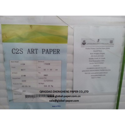 High quality Art Paper 80gsm--120gsm